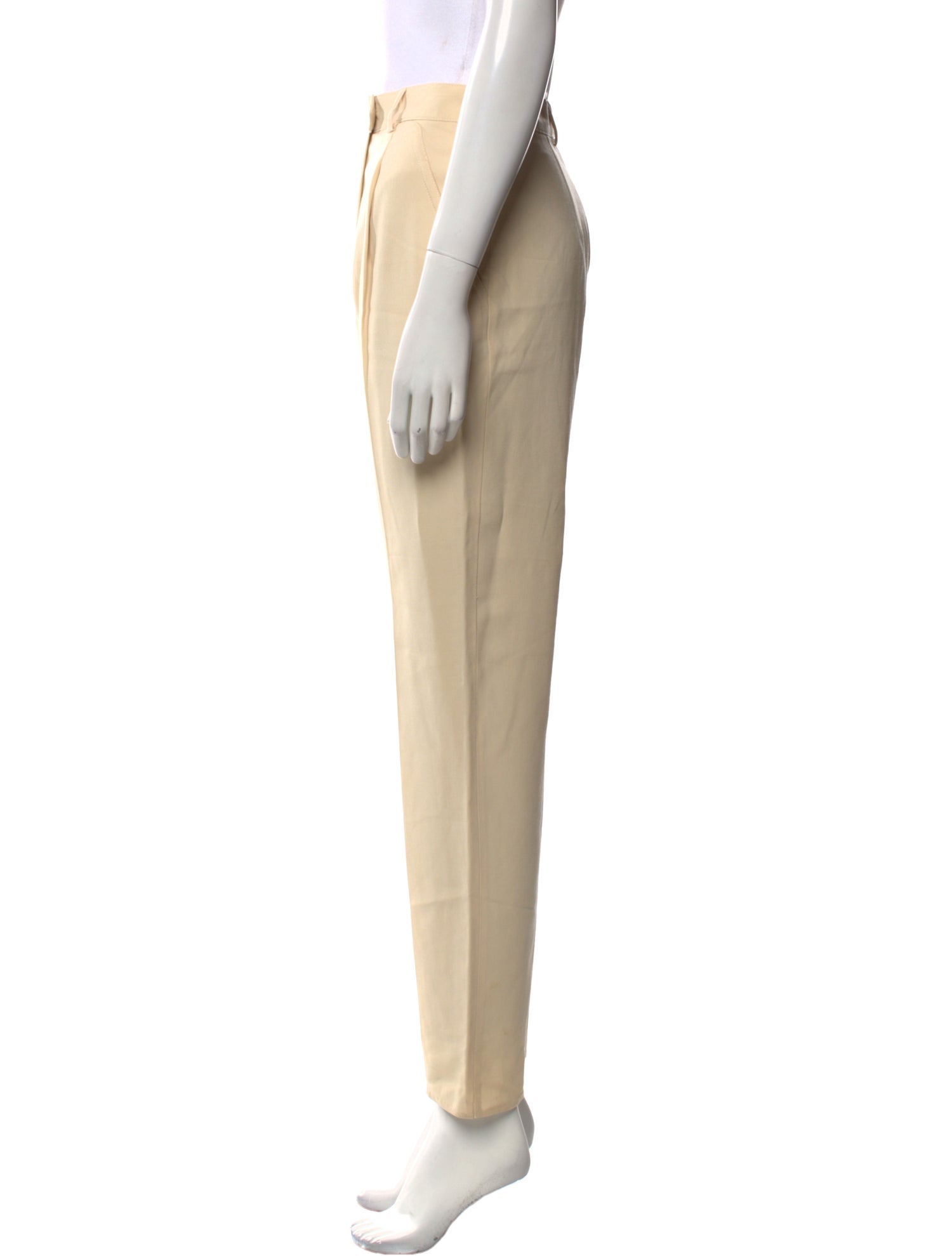 Escada Wool Straight Leg Pants