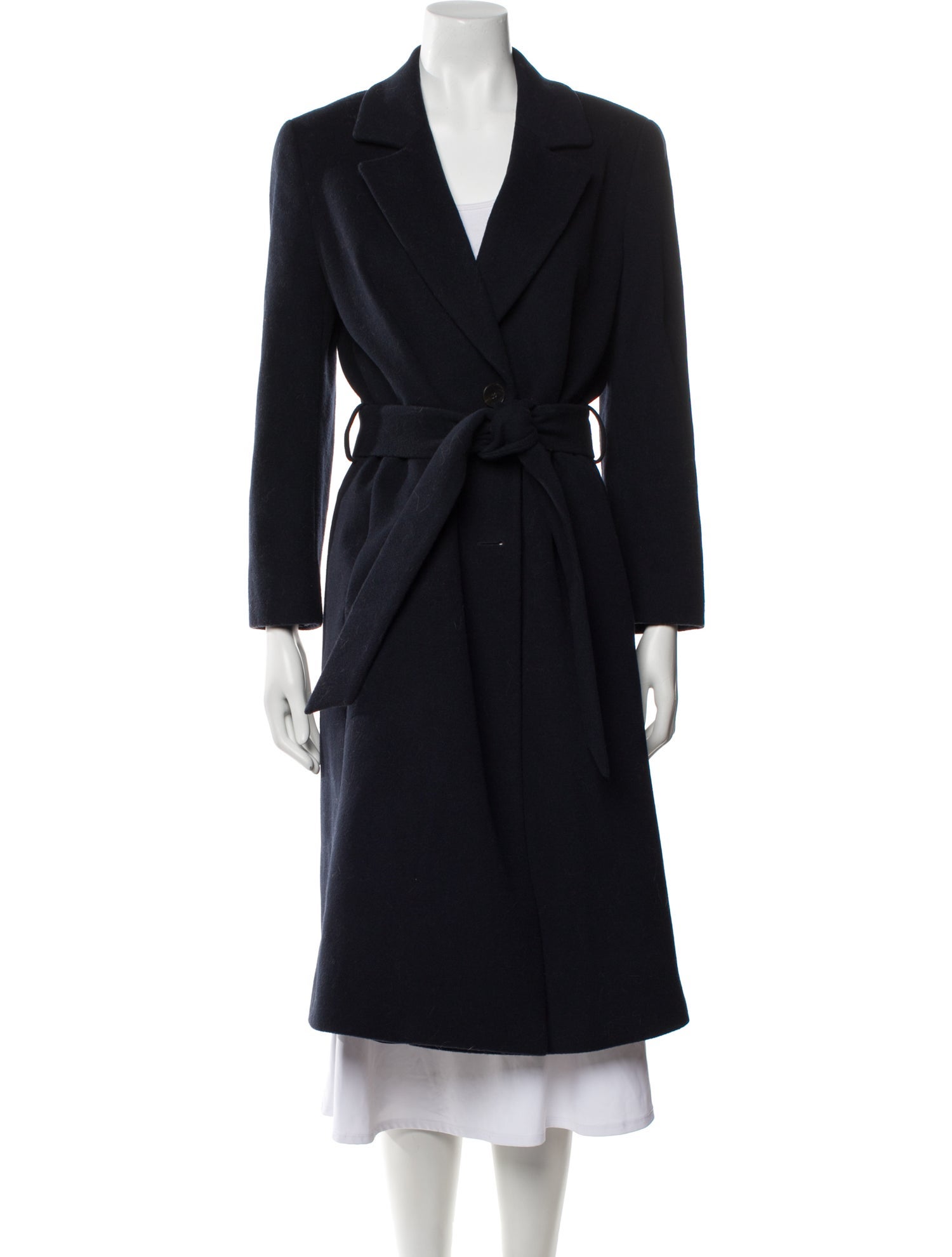 Escada Virgin Wool Trench Coat