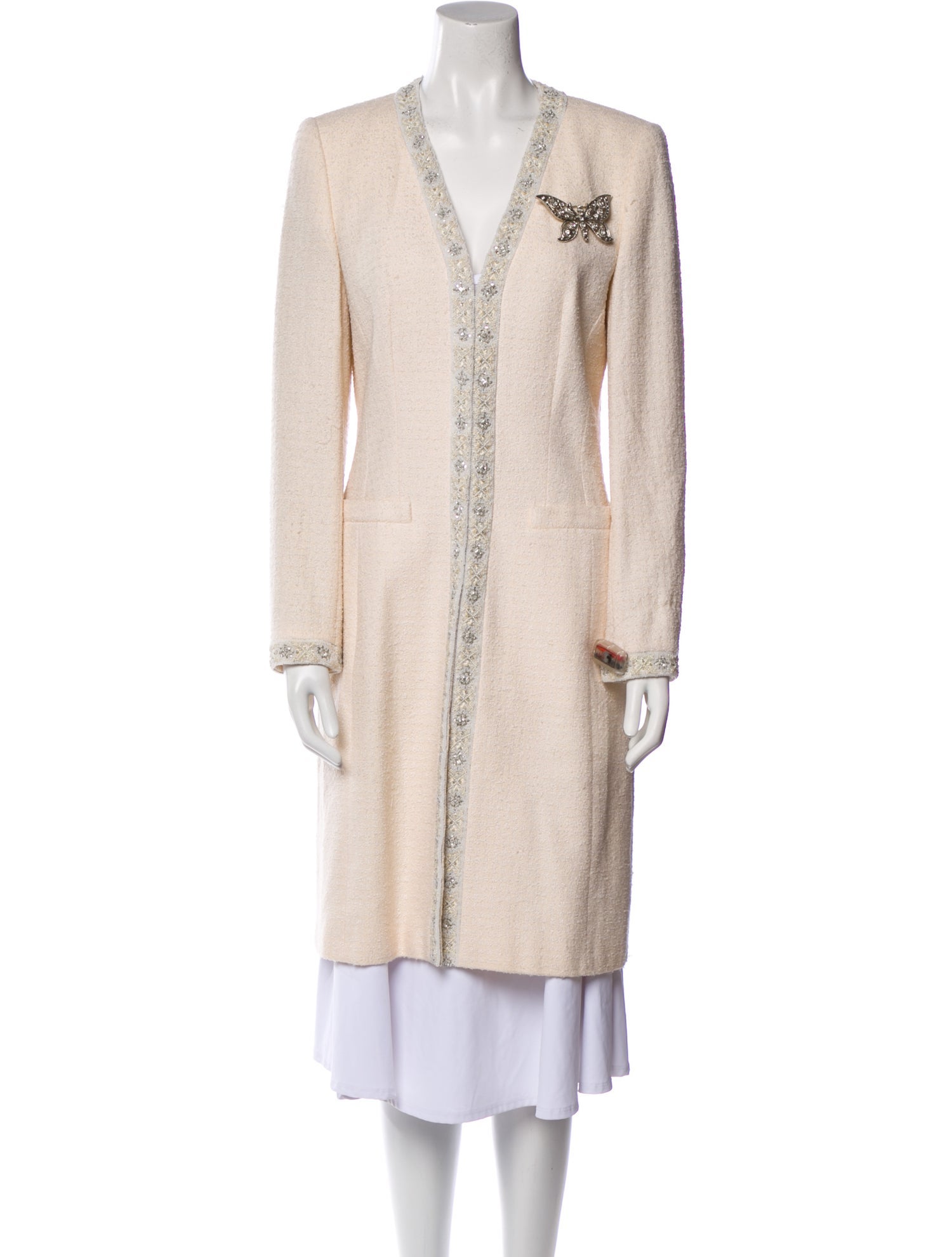 Escada Silk Printed Coat