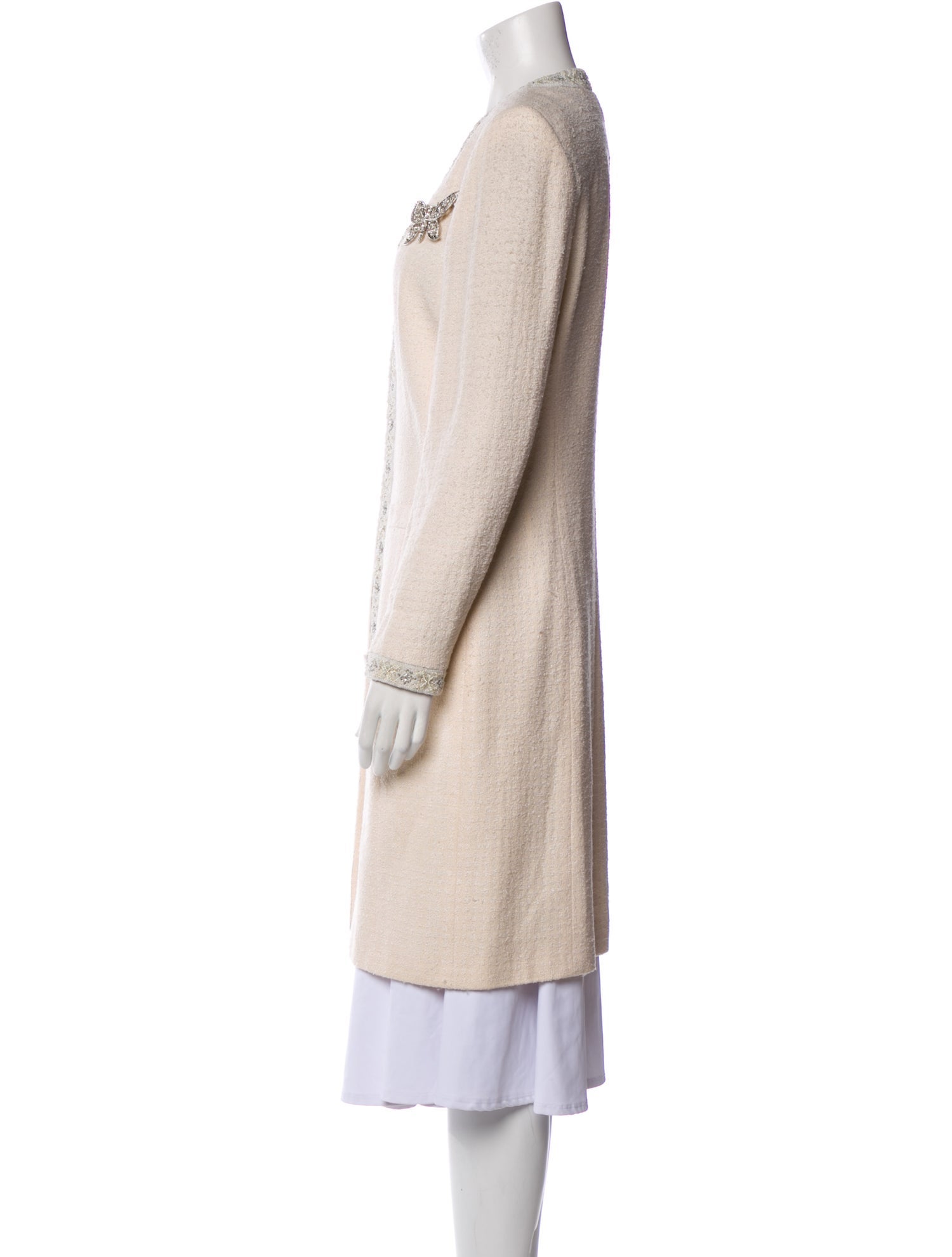 Escada Silk Printed Coat