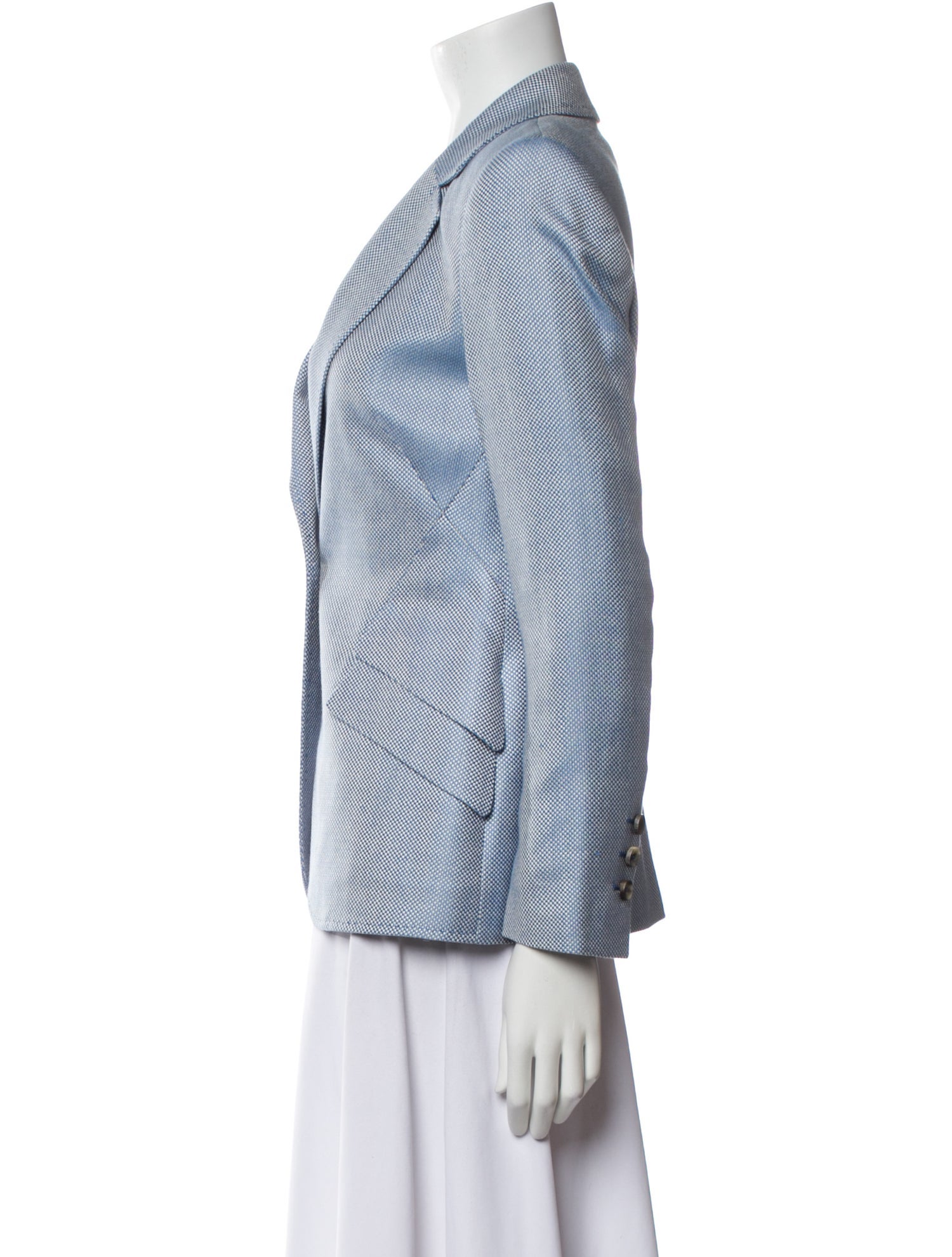 Escada Silk Striped Blazer