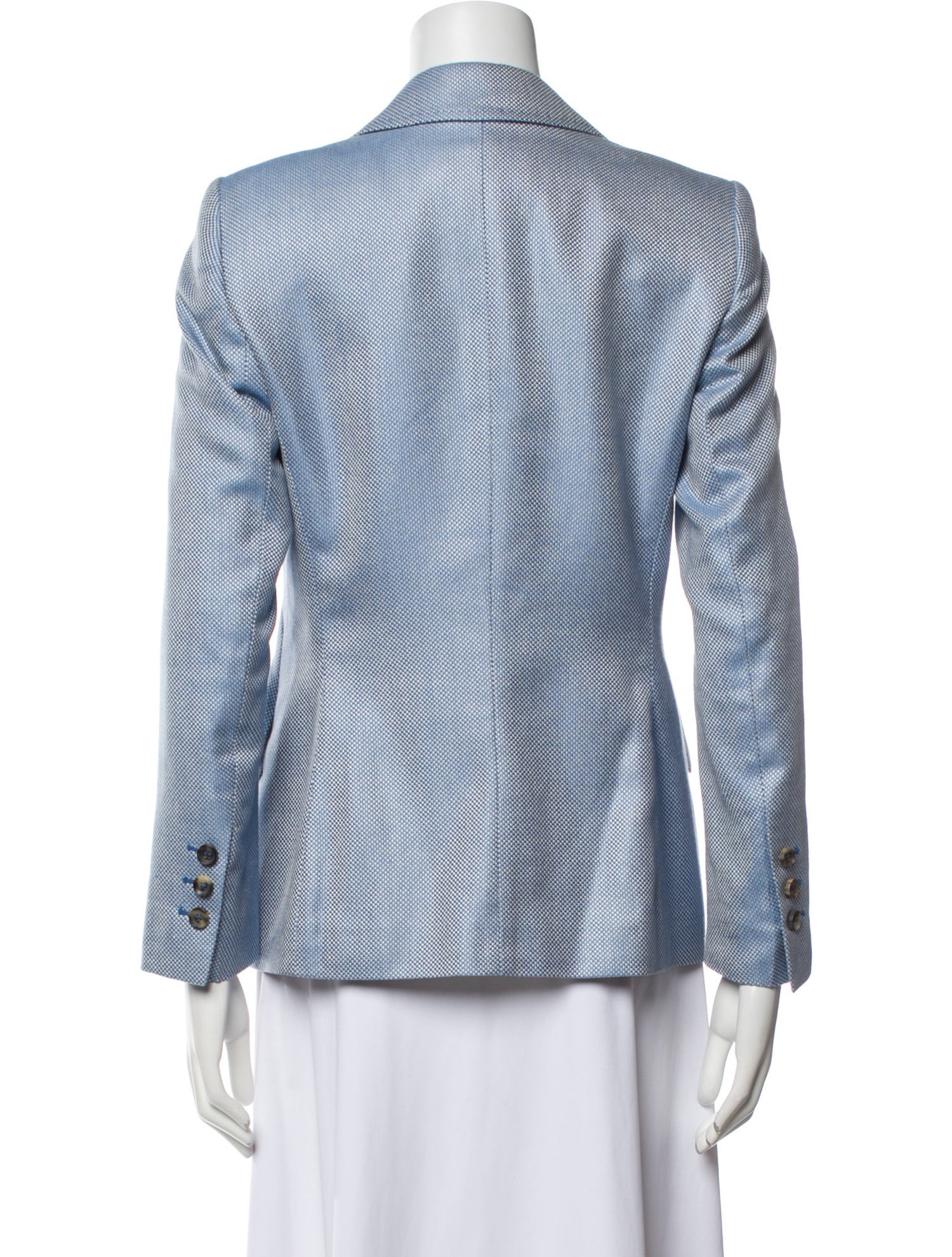 Escada Silk Striped Blazer