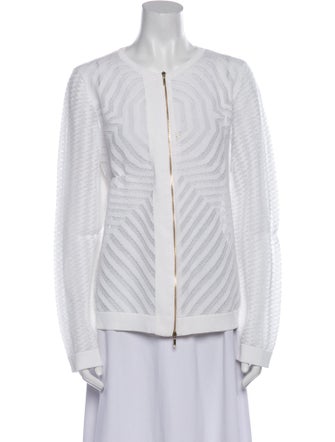 Escada Tweed Pattern Evening Jacket