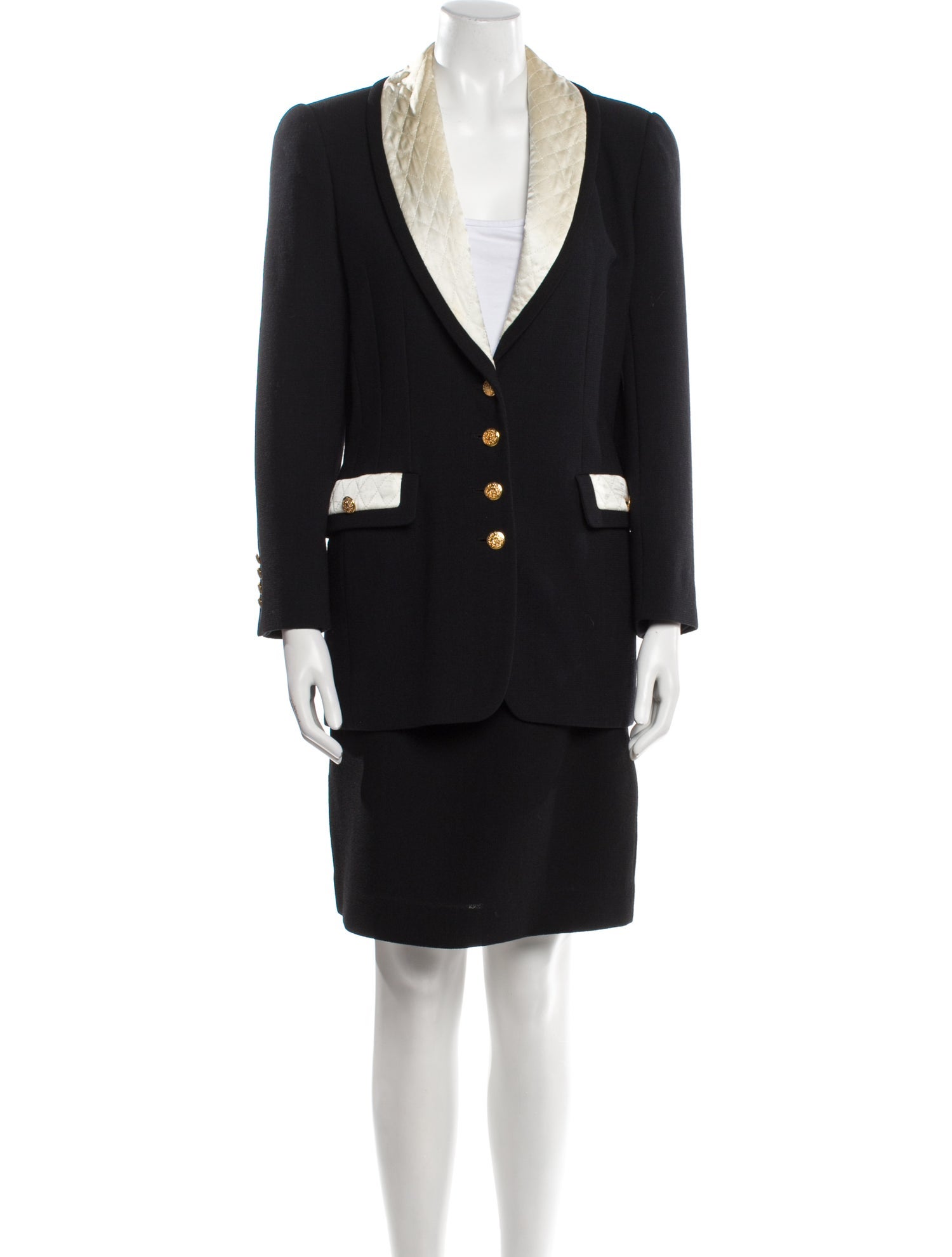 Escada Wool Skirt Suit