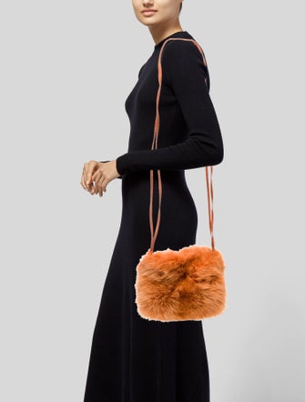 Escada Fur Crossbody Bag