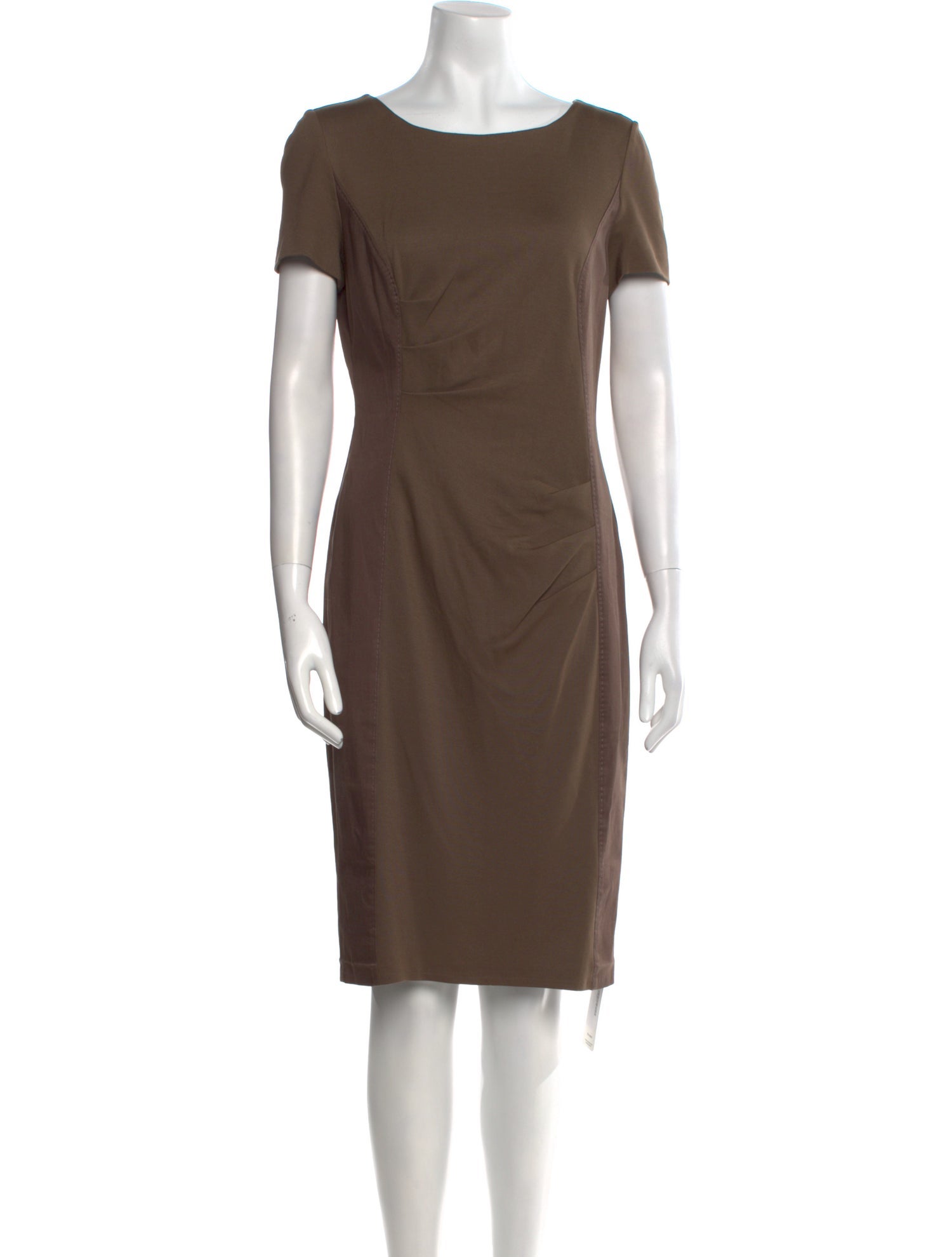 Escada Virgin Wool Knee-Length Dress