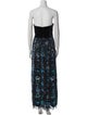 Escada Printed Long Dress