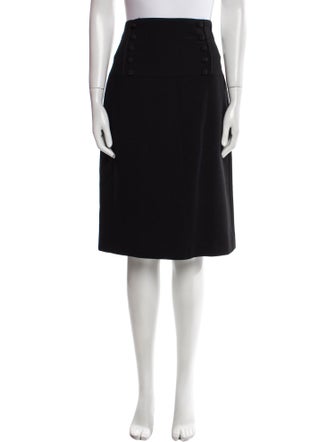 Escada Wool Knee-Length Skirt