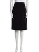 Escada Wool Knee-Length Skirt