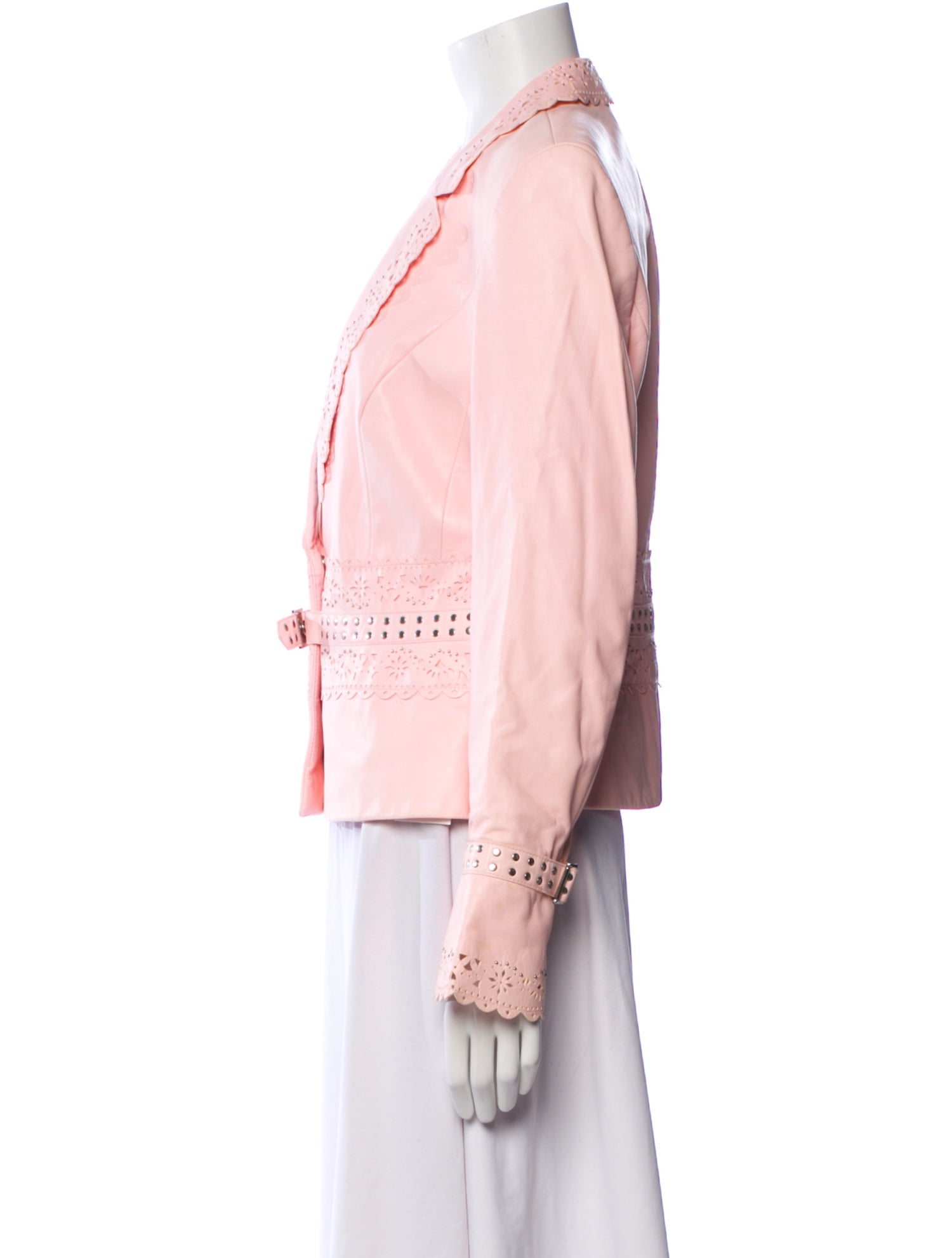 Escada Leather Biker Jacket