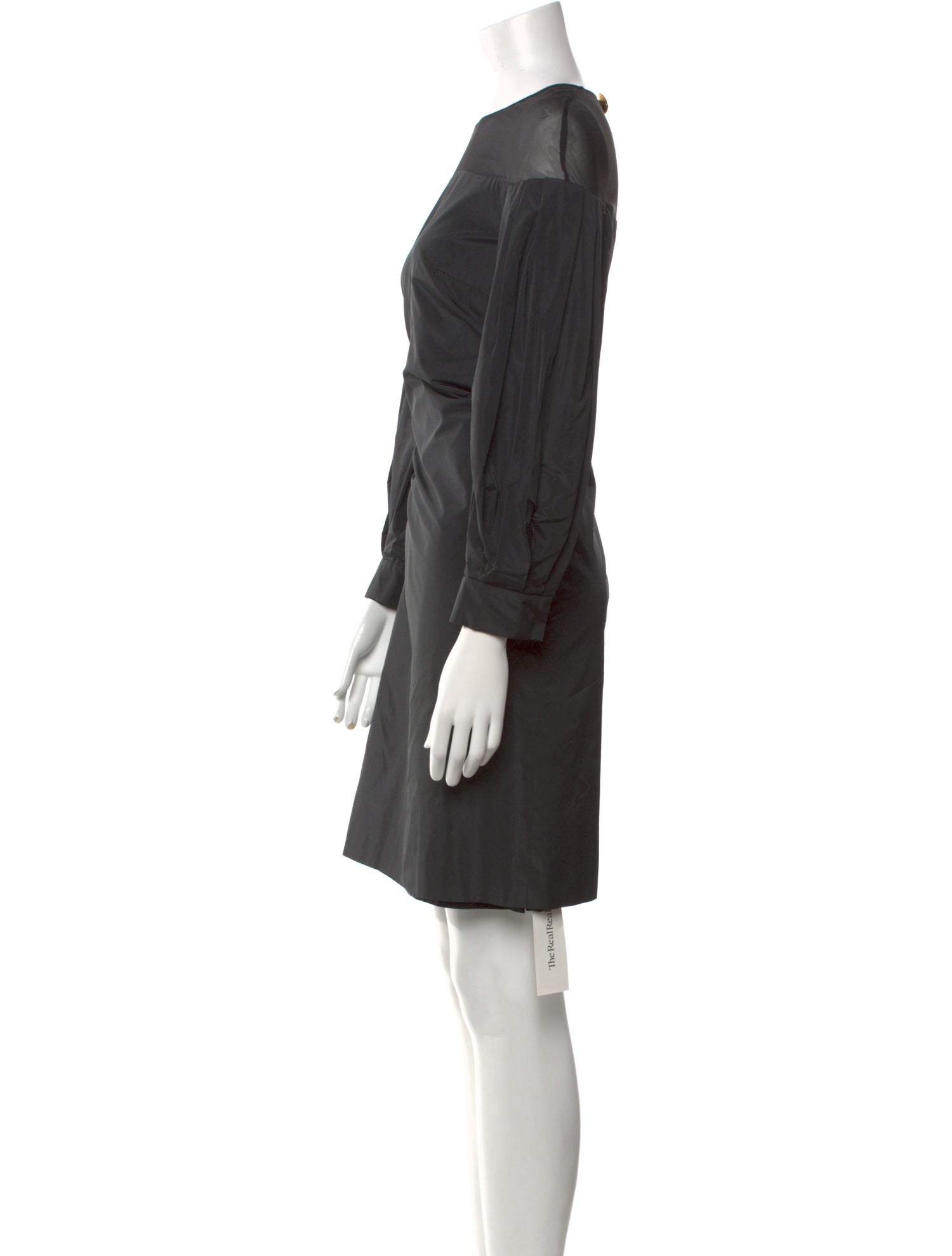 Escada Crew Neck Knee-Length Dress