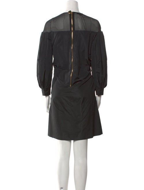 Escada Crew Neck Knee-Length Dress