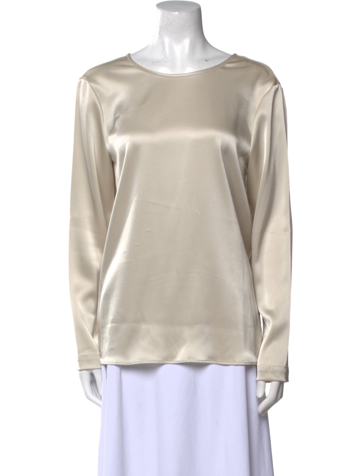 Escada Scoop Neck Long Sleeve Sweatshirt