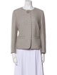 Escada Virgin Wool Tweed Pattern Jacket