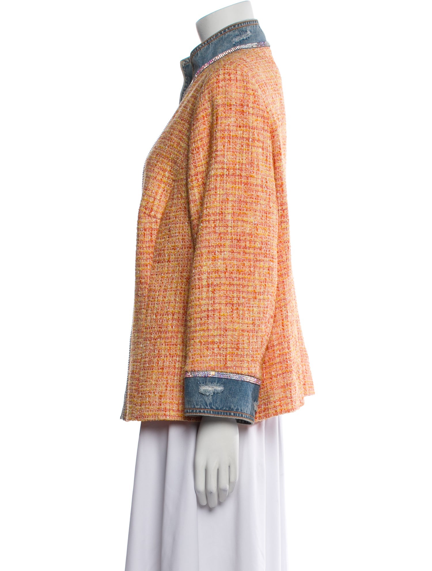 Escada Tweed Tweed Pattern Jacket