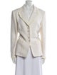 Escada Tweed Tweed Pattern Blazer w/ Tags