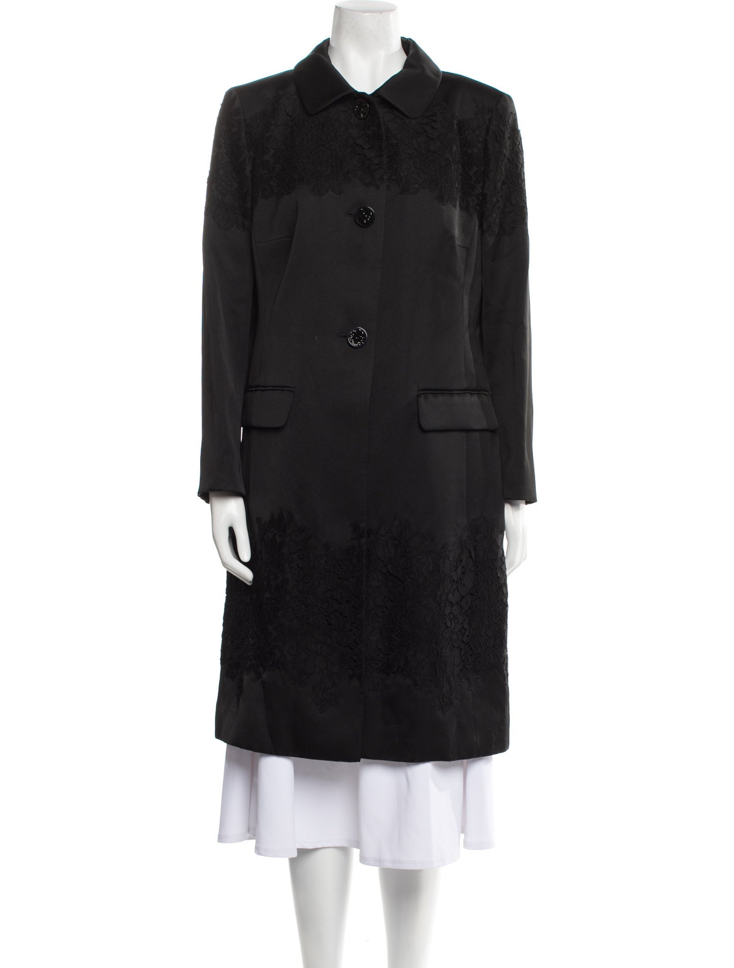 Escada Virgin Wool Trench Coat