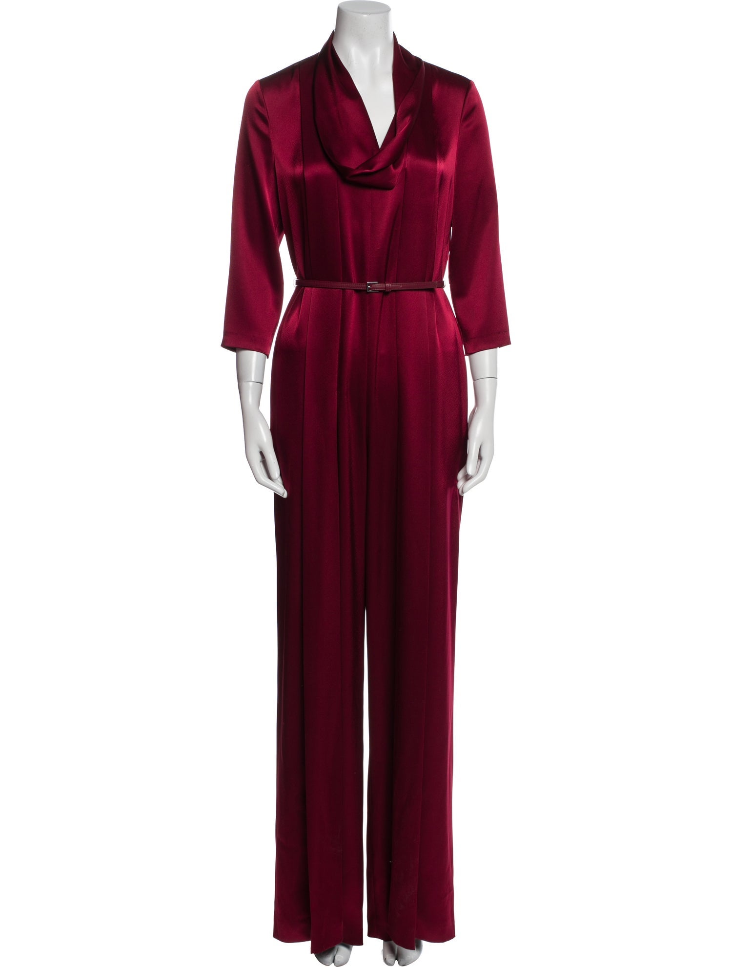 Escada V-Neck Jumpsuit