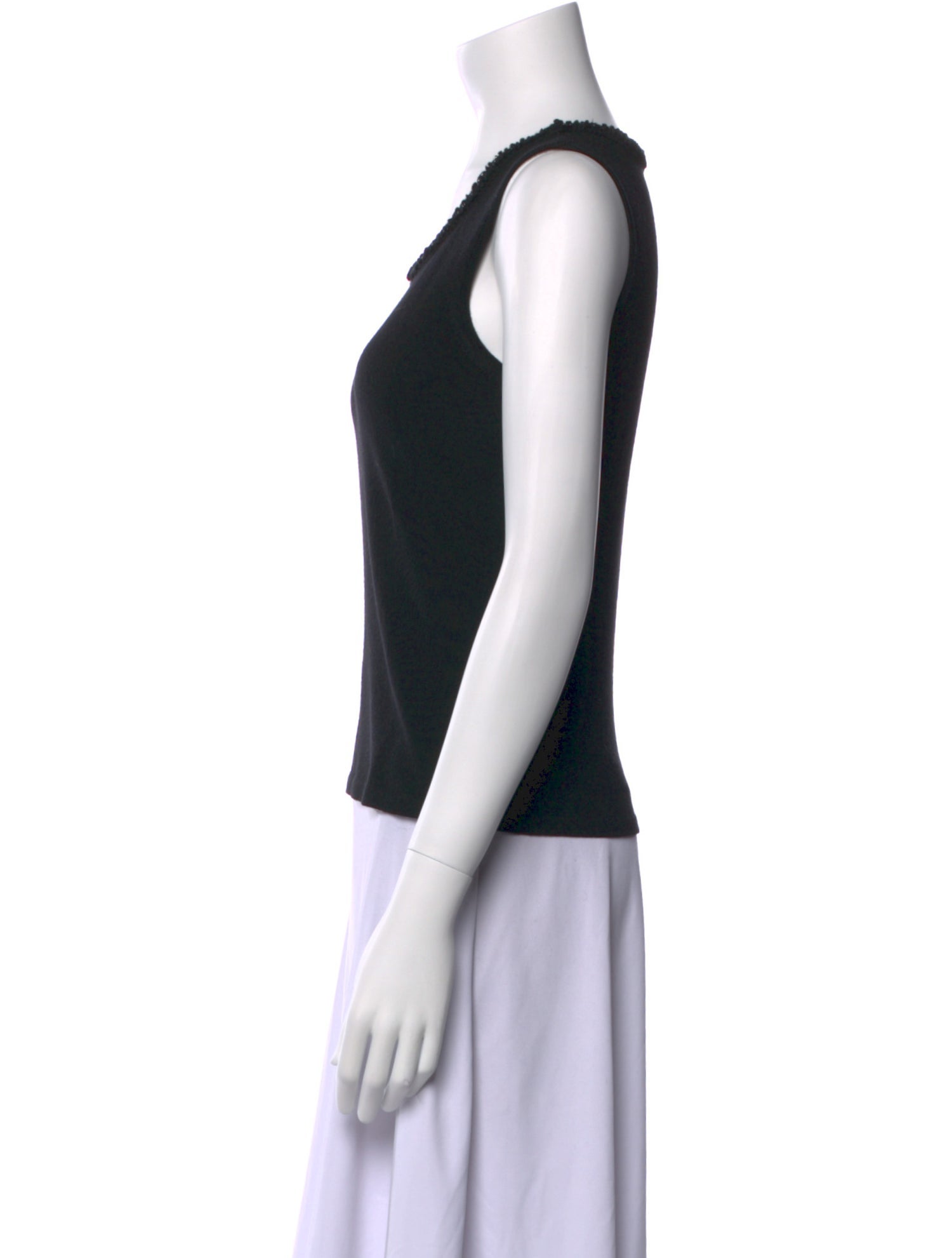 Escada Virgin Wool Scoop Neck Top