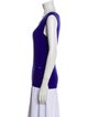 Escada Virgin Wool Scoop Neck Top