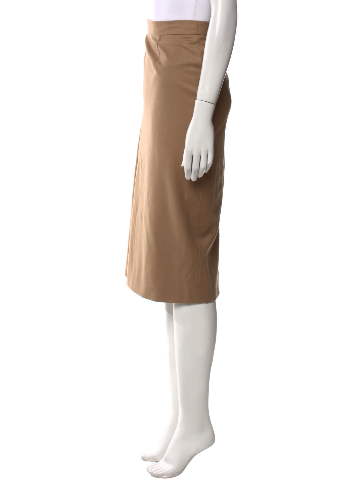 Escada Virgin Wool Knee-Length Skirt