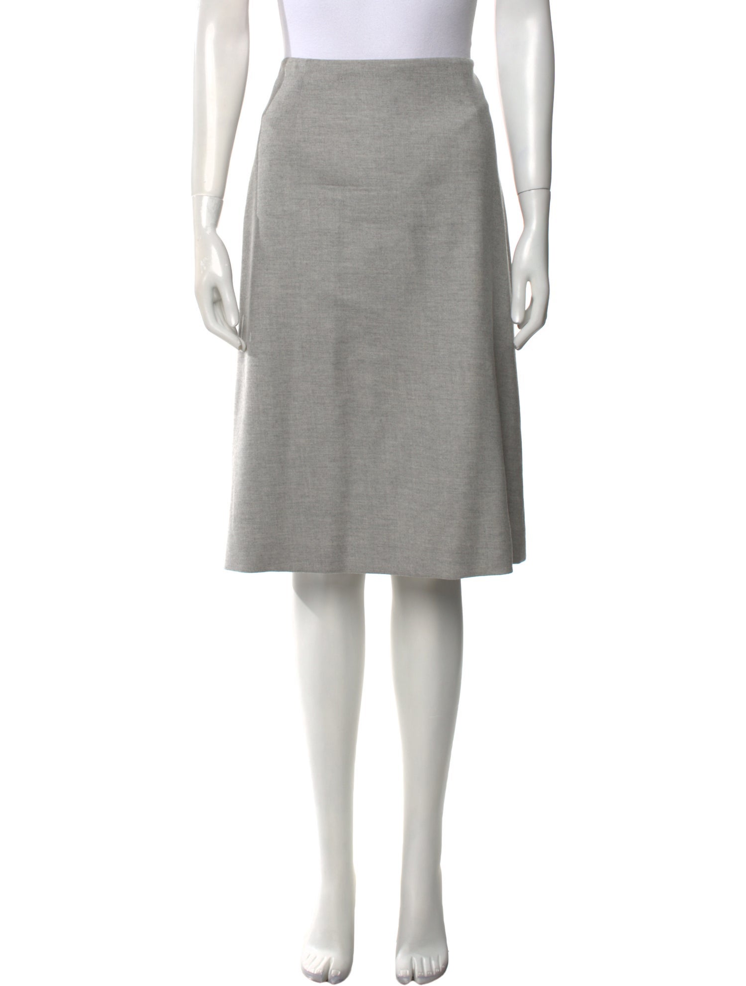 Escada Virgin Wool Knee-Length Skirt