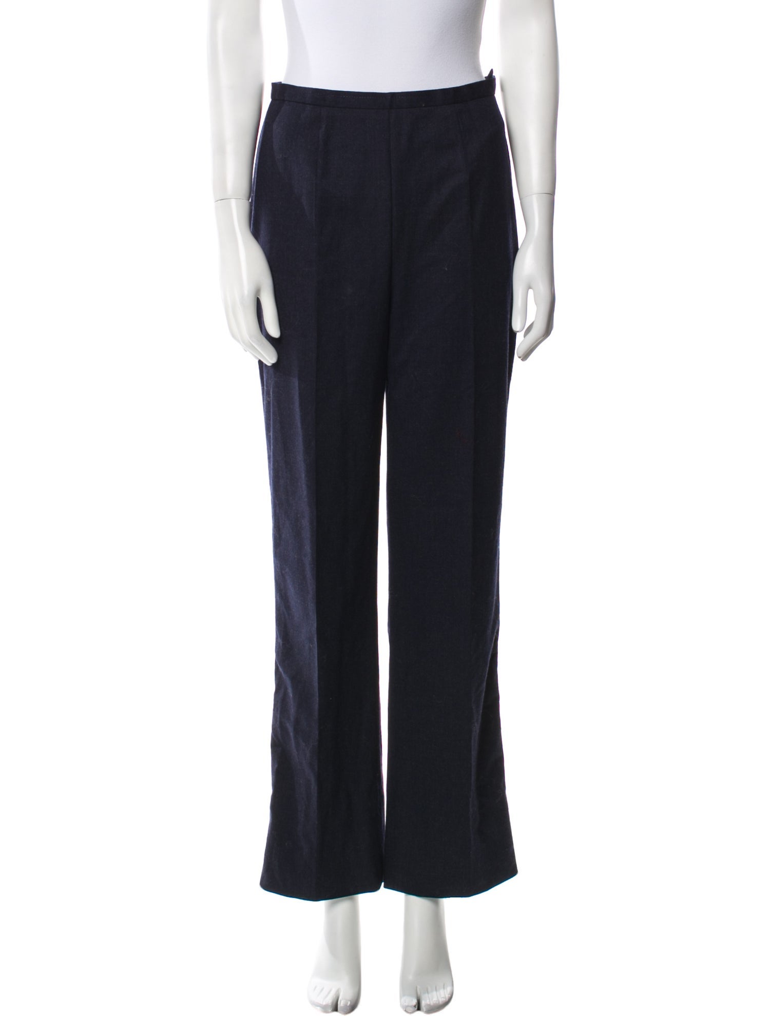 Escada Wool Straight Leg Pants
