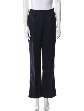 Escada Wool Straight Leg Pants