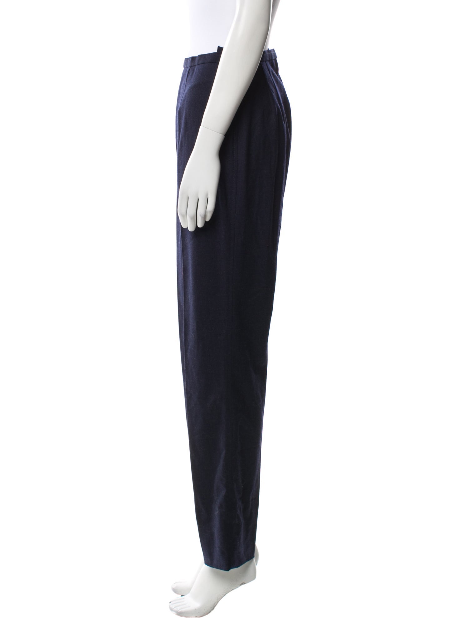 Escada Wool Straight Leg Pants