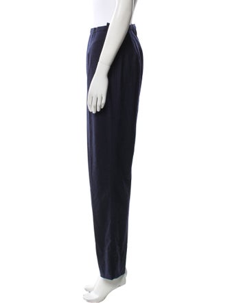 Escada Wool Straight Leg Pants