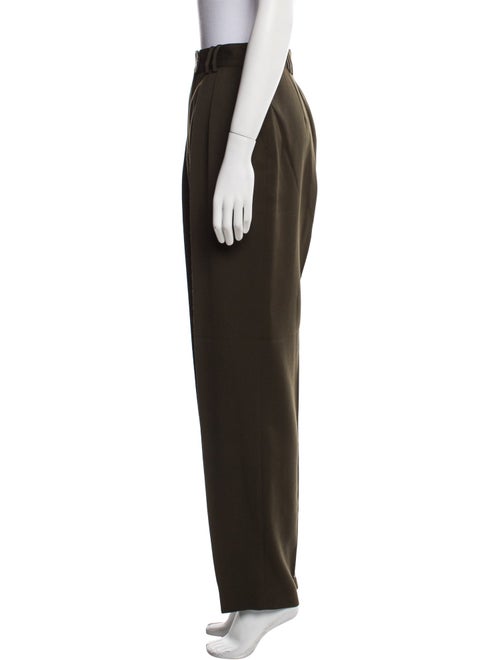 Escada Virgin Wool Straight Leg Pants