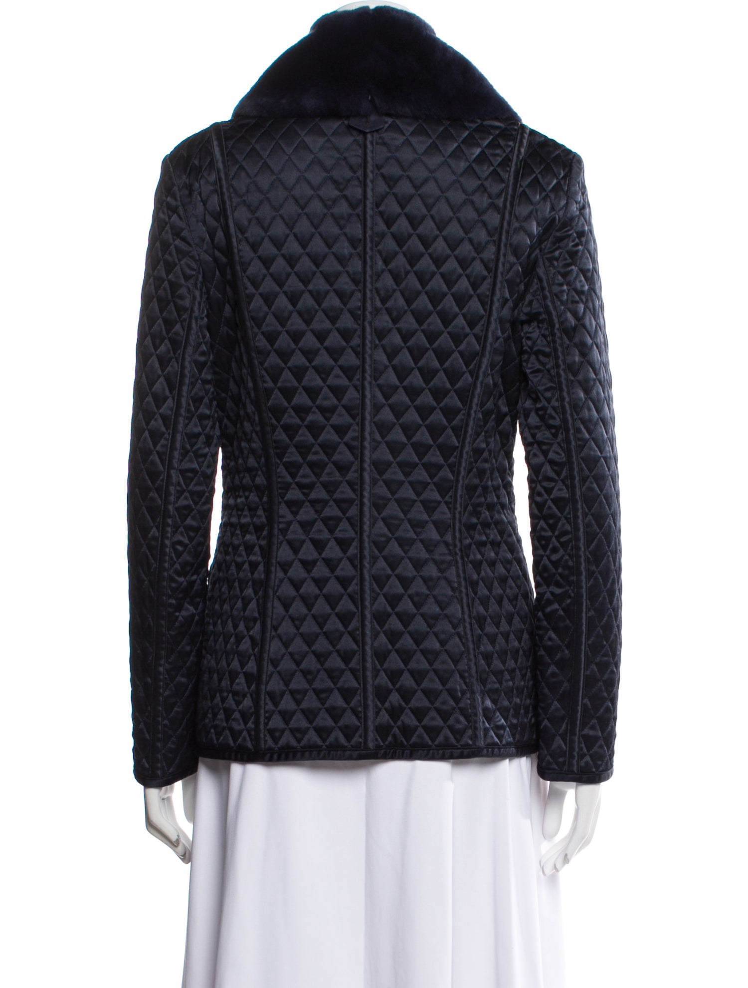 Escada Silk Fur Jacket