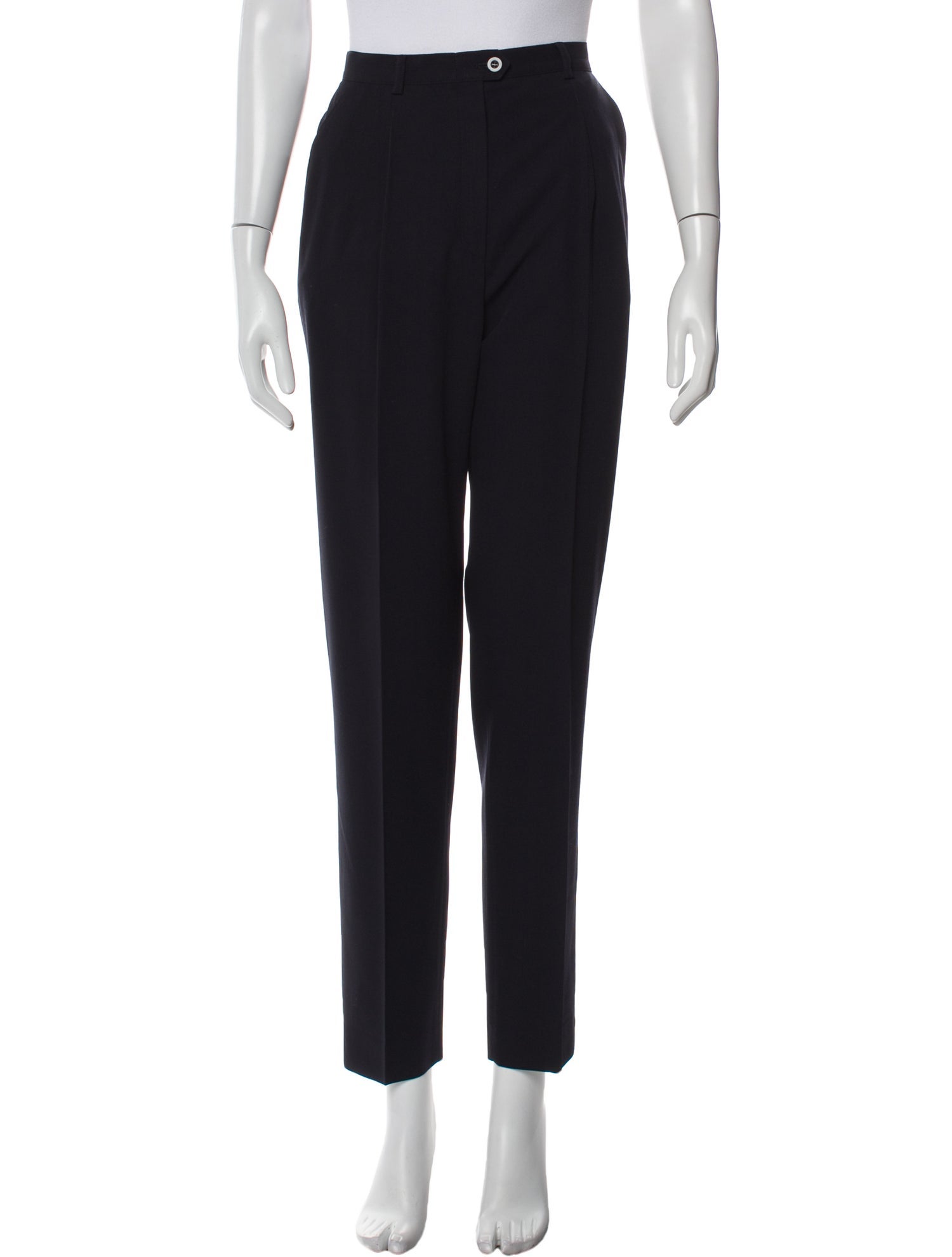 Escada Wool Skinny Leg Pants