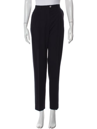 Escada Wool Skinny Leg Pants