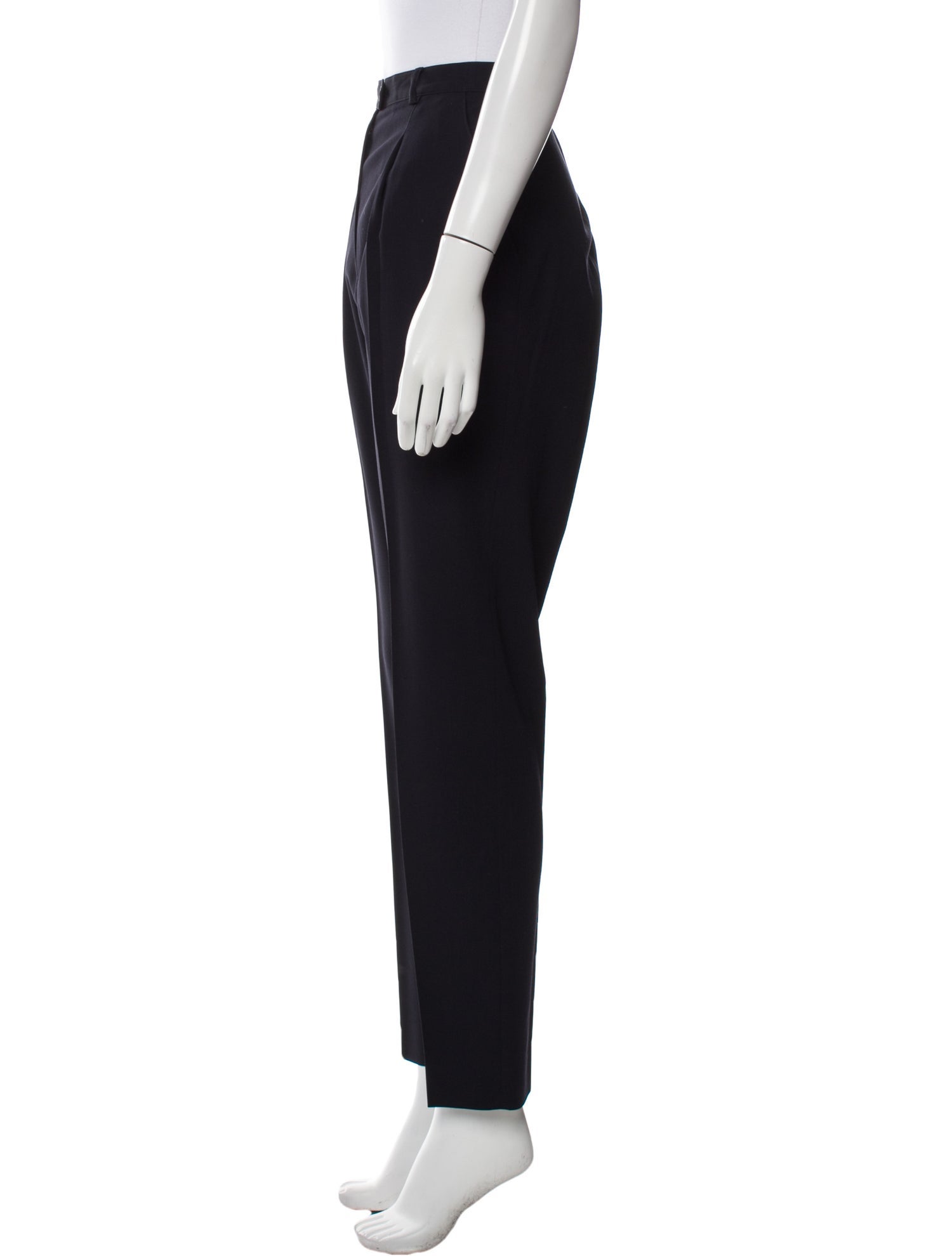 Escada Wool Skinny Leg Pants