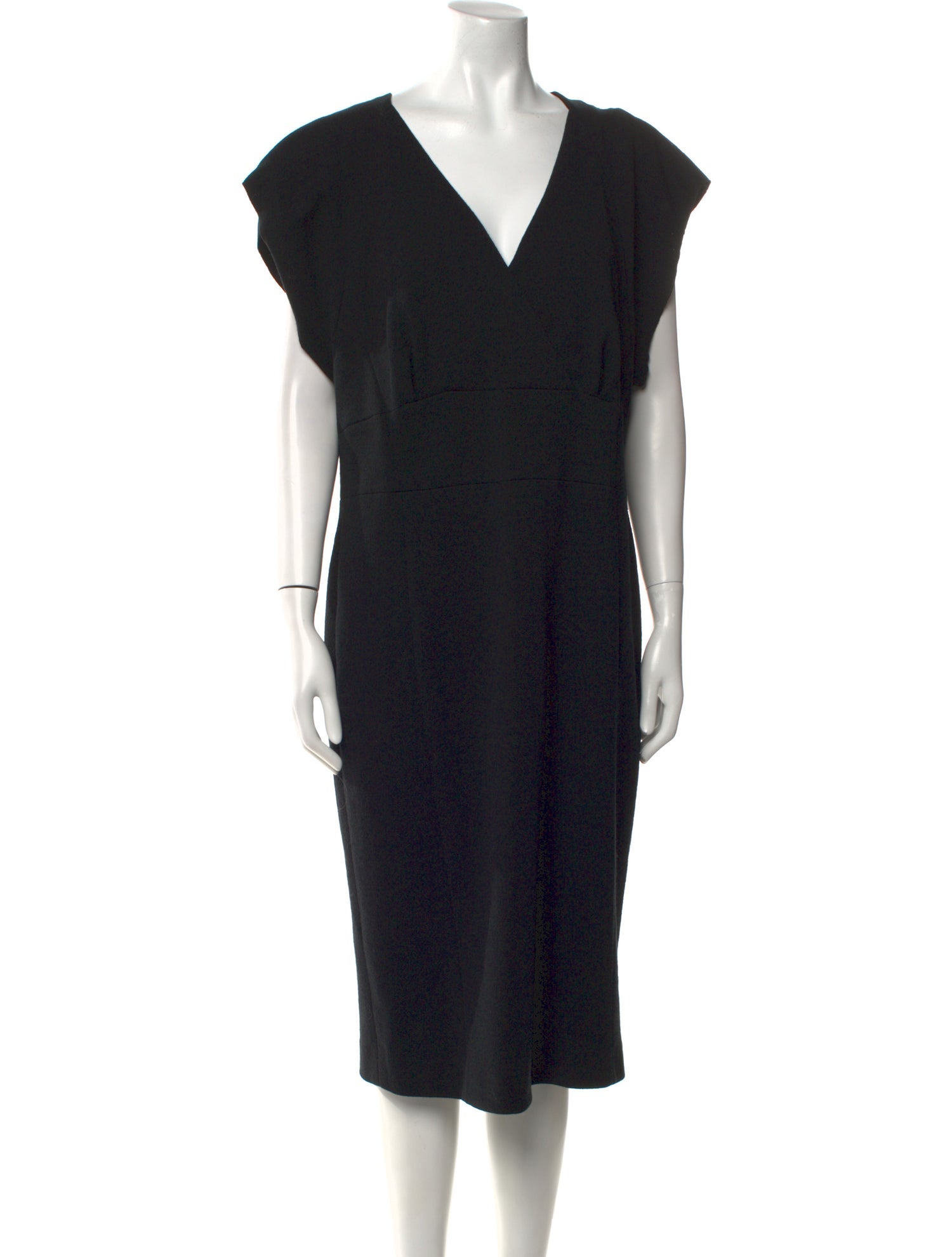 Escada Virgin Wool Midi Length Dress w/ Tags