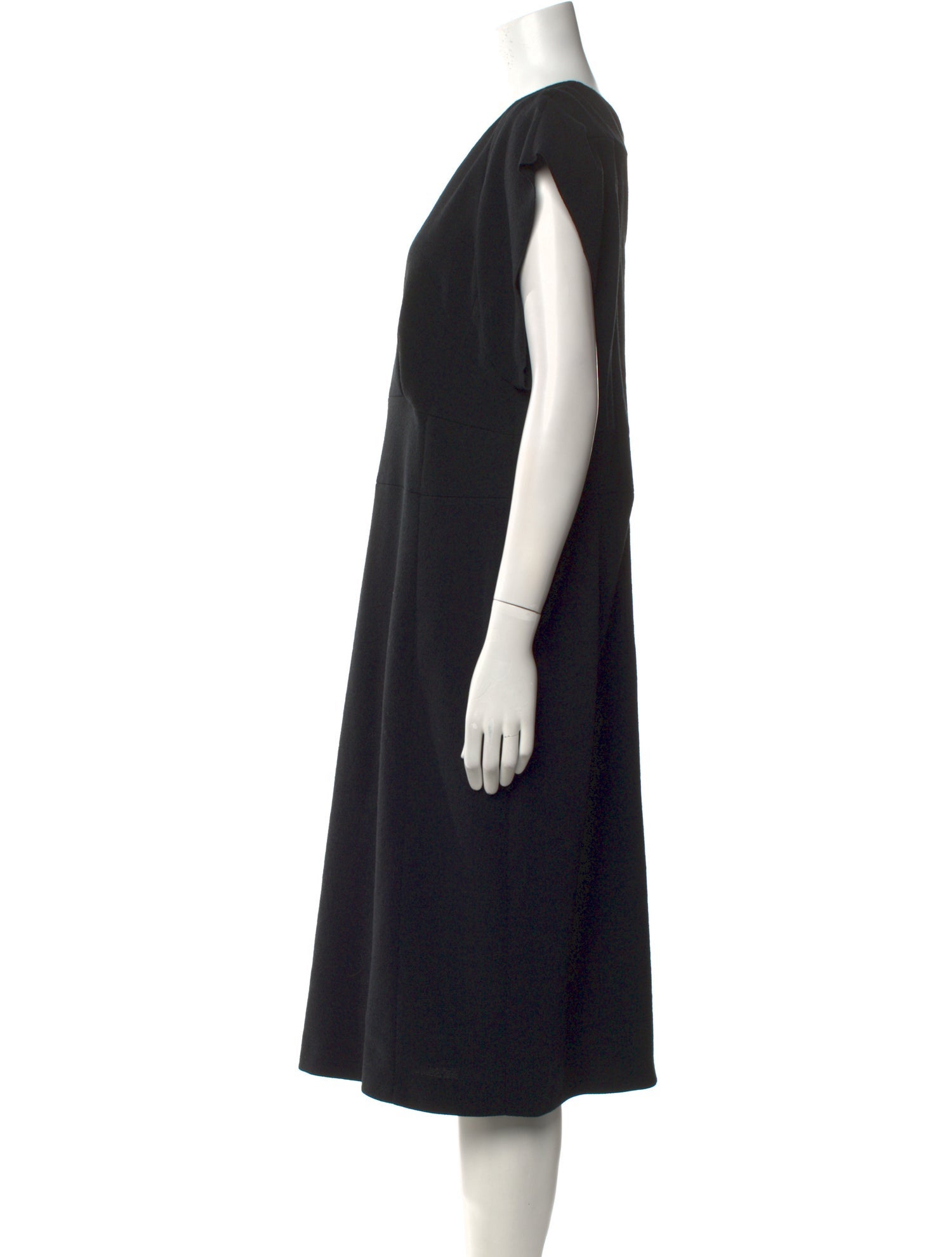 Escada Virgin Wool Midi Length Dress w/ Tags