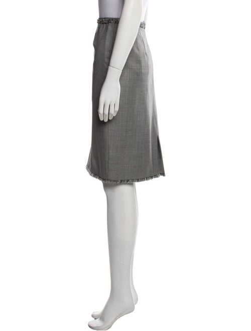 Escada Wool Knee-Length Skirt