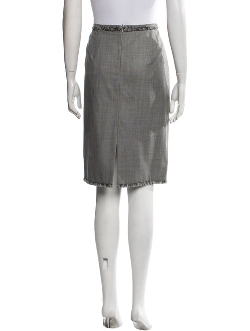 Escada Wool Knee-Length Skirt