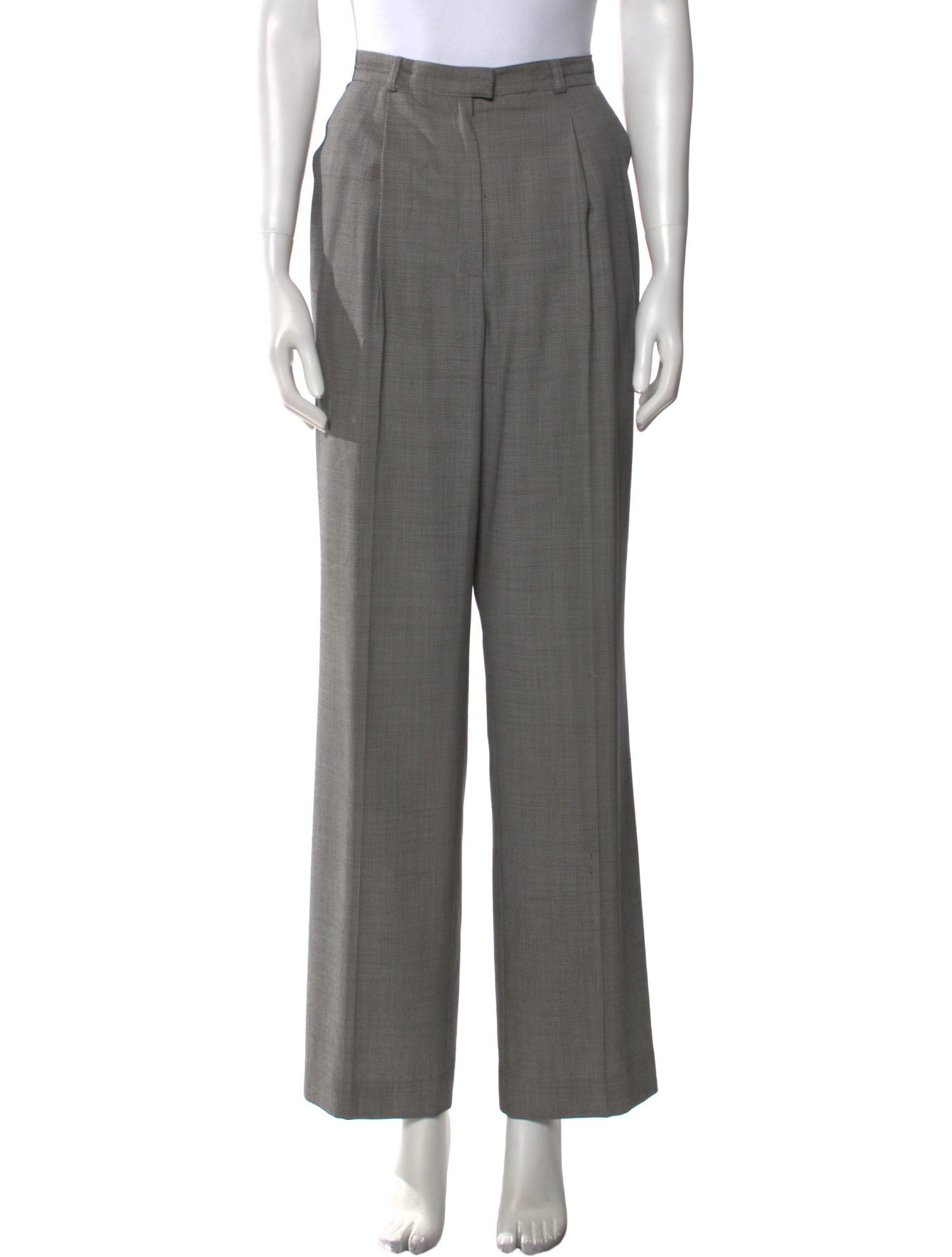 Escada Wool Wide Leg Pants