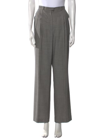 Escada Wool Wide Leg Pants