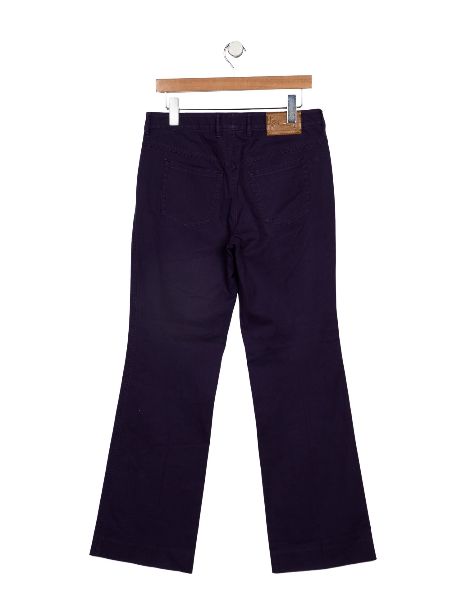 Escada Mid-Rise Wide Leg Jeans