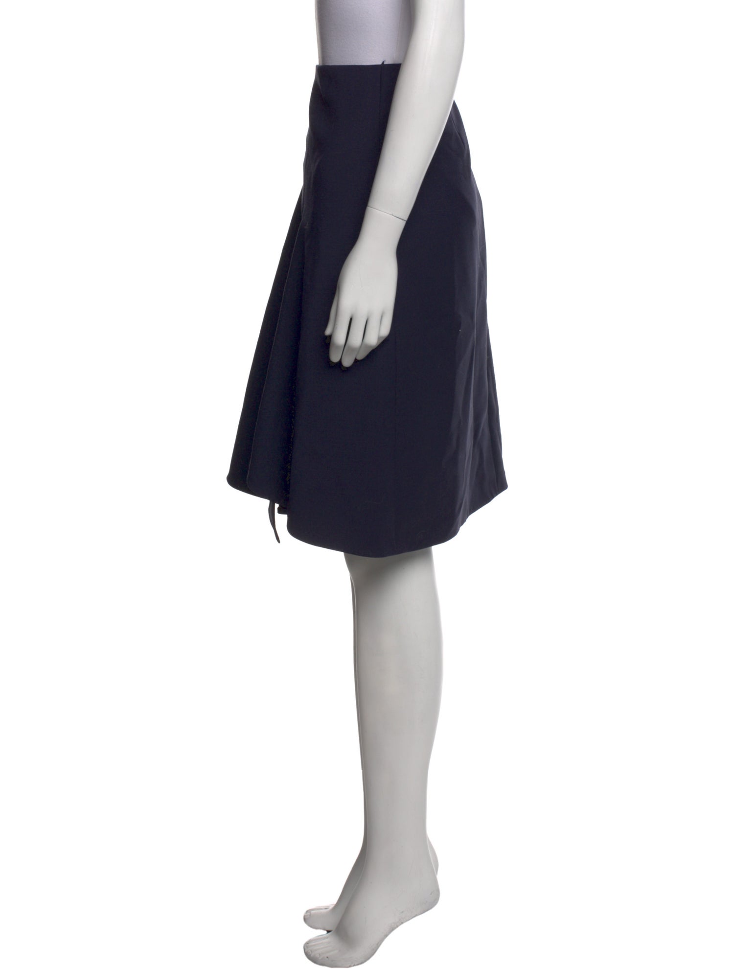 Escada Virgin Wool Knee-Length Skirt