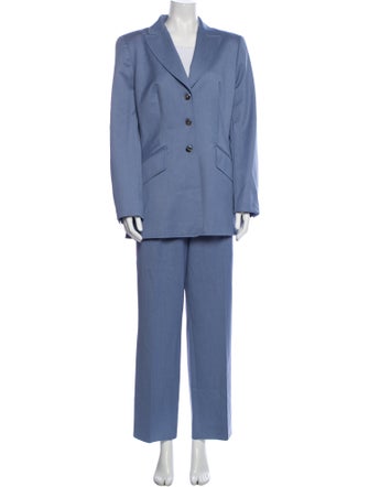 Escada Virgin Wool Pantsuit