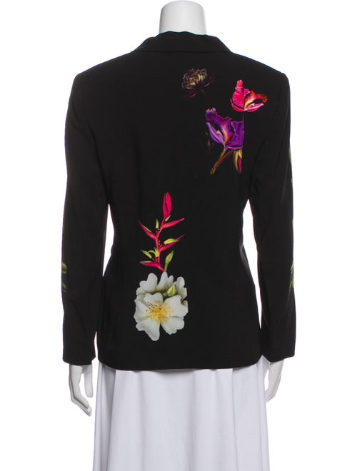 Escada Floral Print Blazer