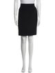 Escada Virgin Wool Knee-Length Skirt