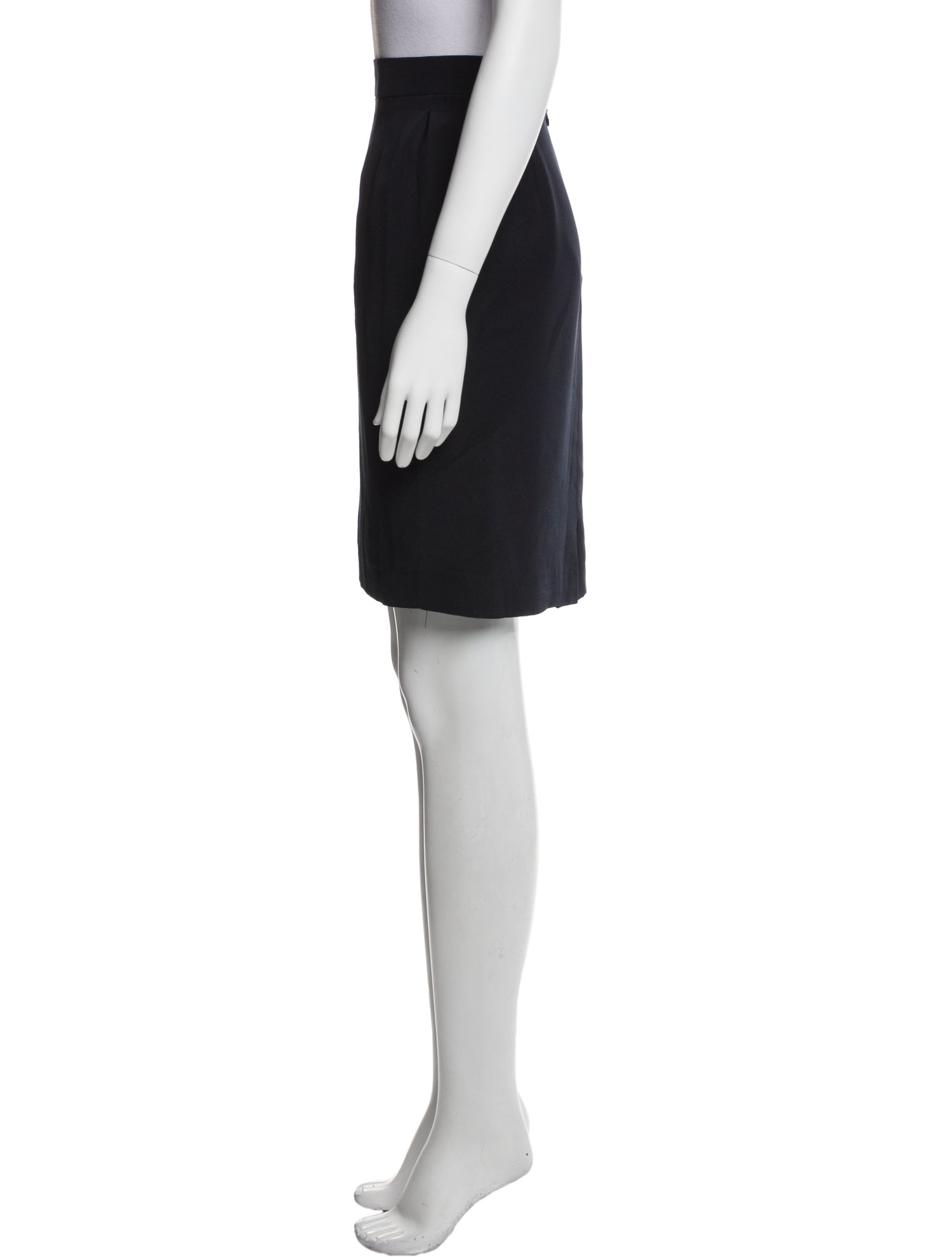 Escada Virgin Wool Knee-Length Skirt