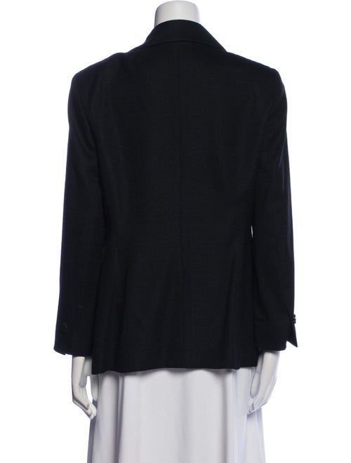 Escada Plaid Print Blazer