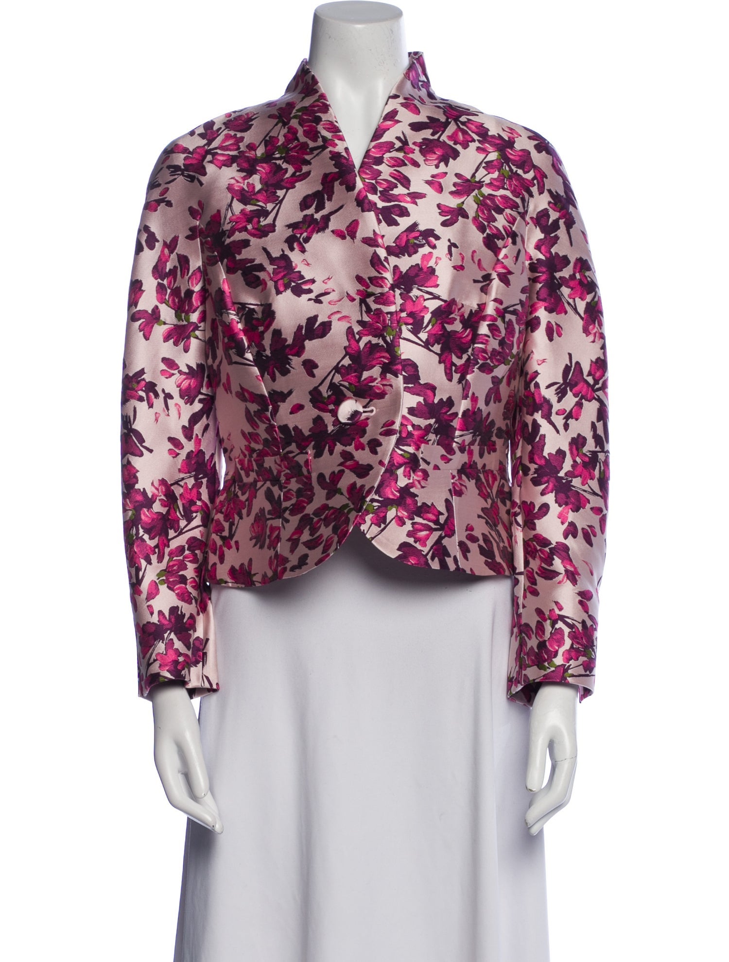 Escada Floral Print Evening Jacket w/ Tags