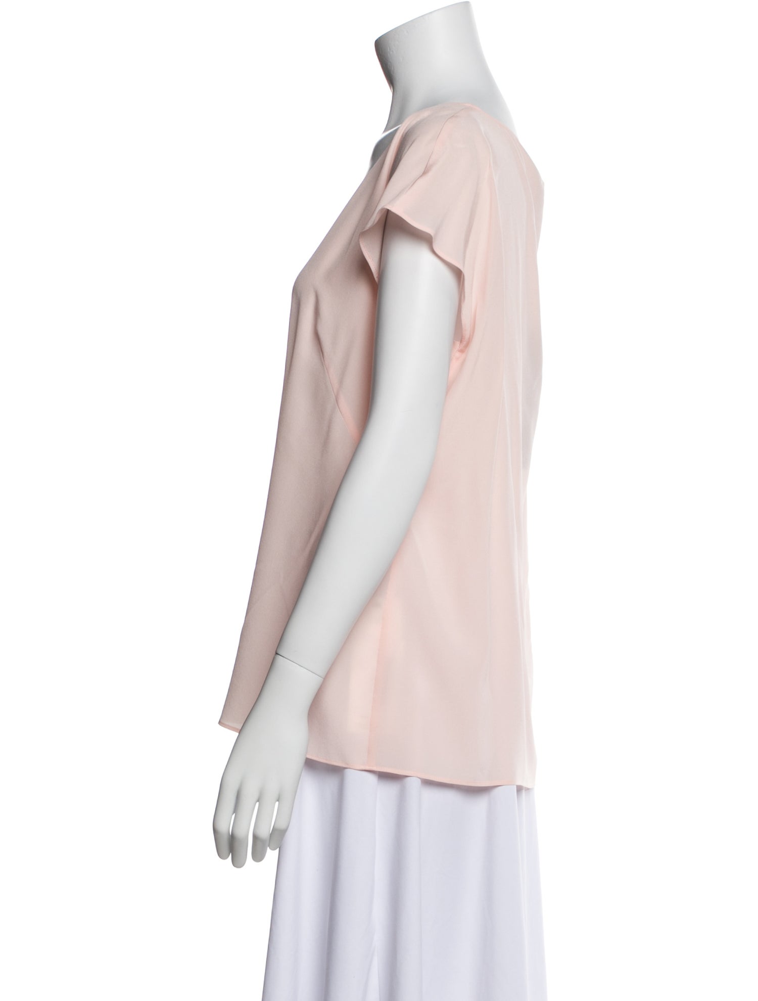 Escada Scoop Neck Short Sleeve Blouse w/ Tags